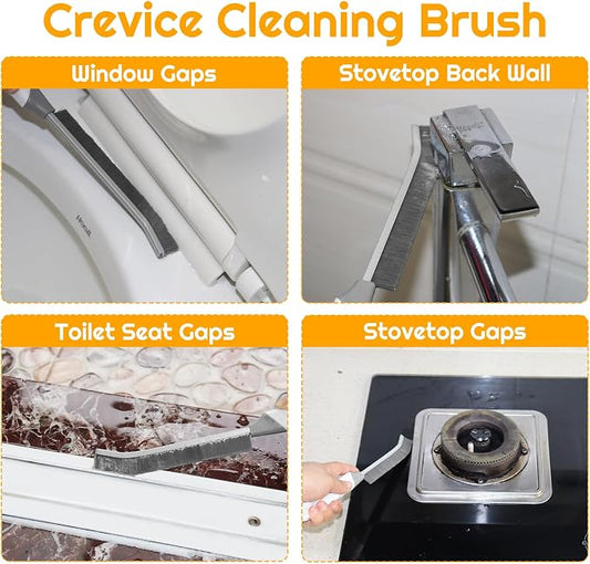 Cleaning Brush Grout Scrub Brush, Home Kitchen Bathroom Window Gap Cleaning - Image 2