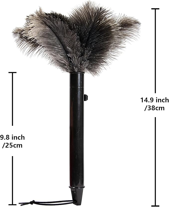 Retractable Ostrich Feather Duster - Image 2
