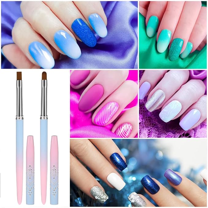 Sliverdew Nail Polish Clean Up Brush, Finger Nail Cleaning Brushes - Image 5