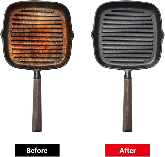 Cast Iron Cleaner Scrubber - Image 5