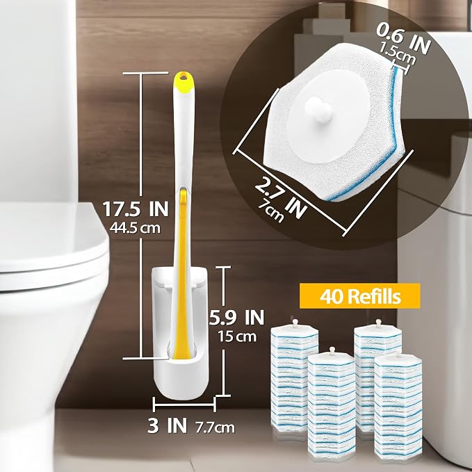 JEHONN Disposable Toilet Brush - Image 6