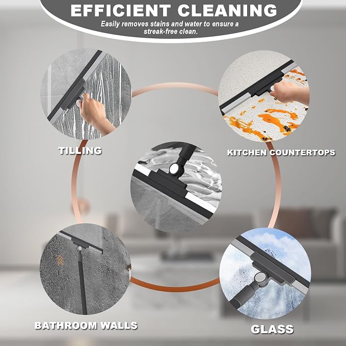 Squeegee Broom for Floor Shower Squeegee - Image 7