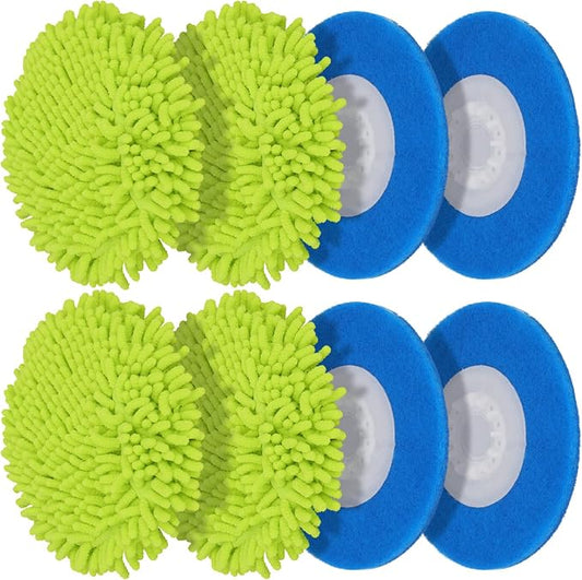 Magic Sponge Eraser Pads and Microfiber Chenilles Pads by Sgizoku