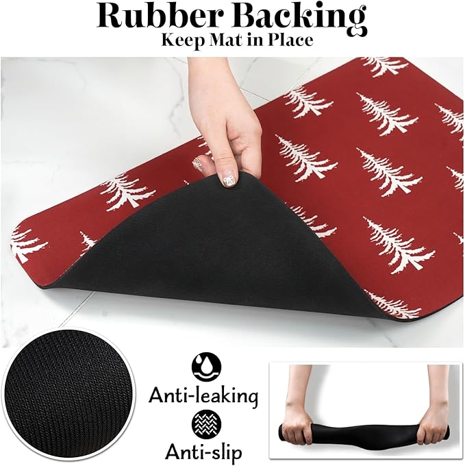 Dog Cat Food Mats for Floors, Absorbent Dog Bowl Mats for Food and Water, Quick Dry Pet Food Mat Non-Slip Pet Supplies