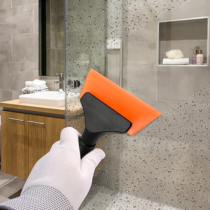 EHDIS Small Squeegee 5 inch Rubber Window Tint Windshield Scraper - Image 2