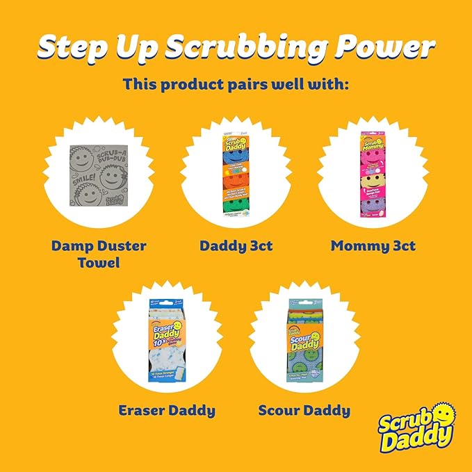 Scrub Daddy Damp Duster Dusting Sponges - Image 5