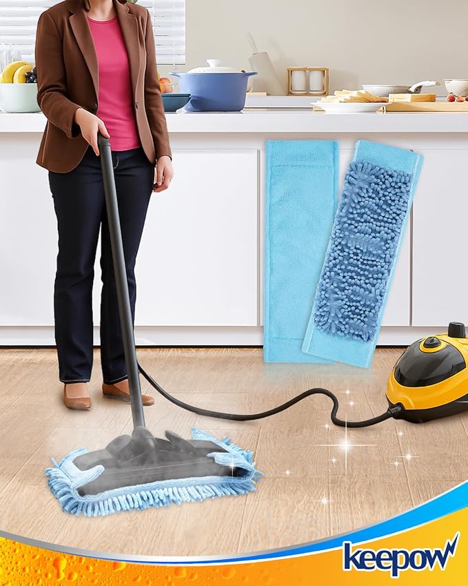 KEEPOW Microfiber Steam Mop Pad Compatible - Image 7