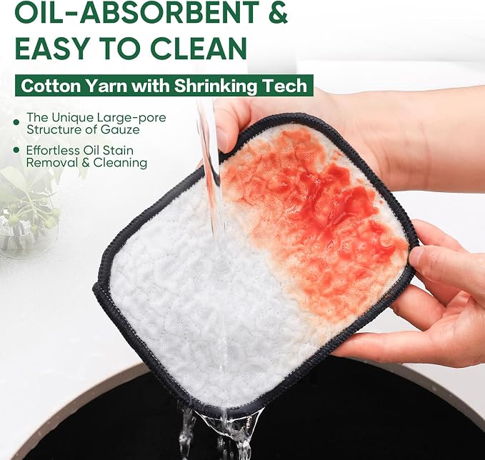 18 PCS Five-Layer Non-Scratch Multipurpose Steel Wire Dishcloths, Reusable - Image 5
