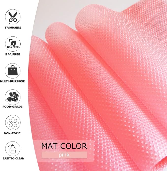 20Pcs Refrigerator Liners, Washable Fridge Liner Shelf Mats Refrigerator Pads - Image 4