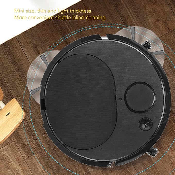 Fdit Robot Vacuum Cleaner, Mini Automatic Avoidance USB Charging Smart Sweeping - Image 2