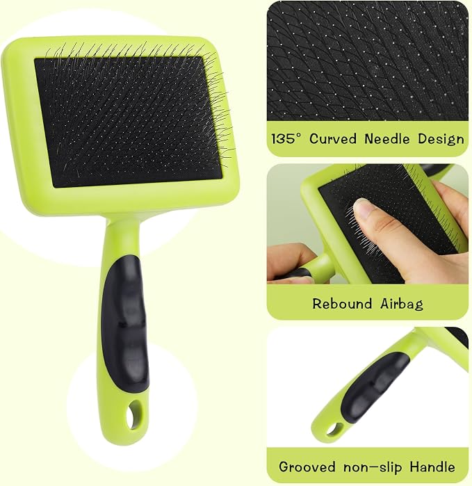 2 Pcs Large Plastic Wool Carders, Needle Felted Carding Brushes Tools - Image 3