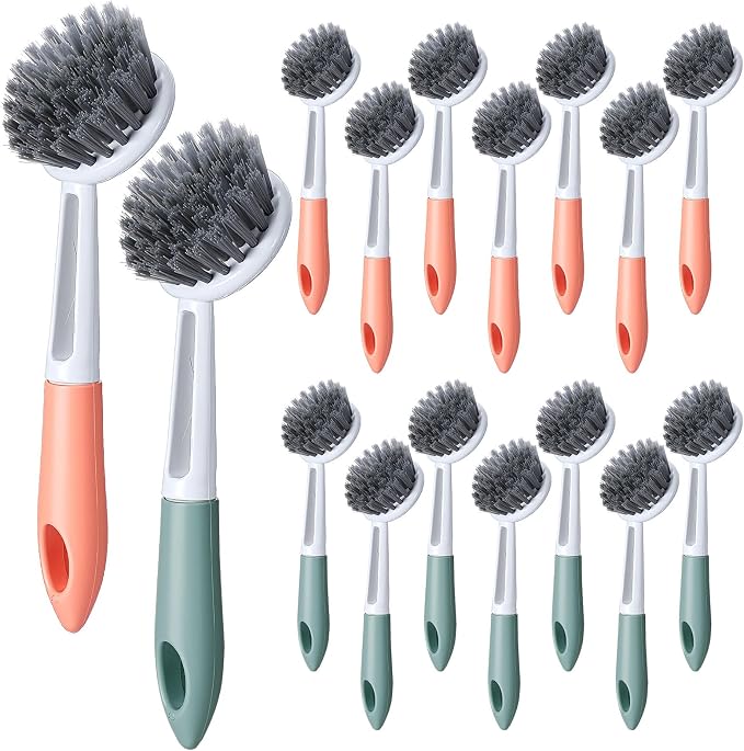 16 Pack Kitchen Scrub Dish Brush by Unknown