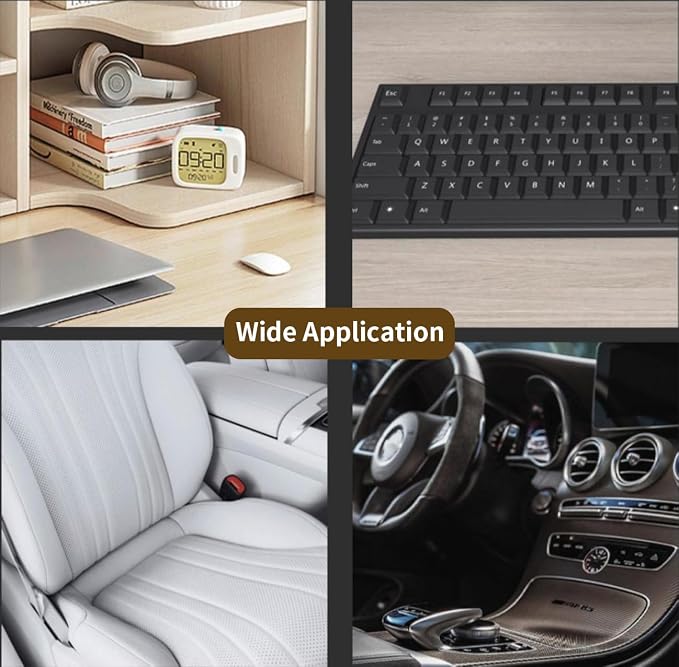 Car Interior Cleaning Brush Set, Air Vents, Screens & Leather – Scratch-Free - Image 7