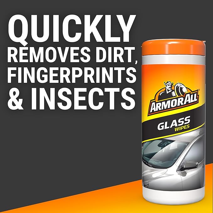 Armor All Car Glass Wipes by Armor All, Auto Glass Cleaner - Image 6