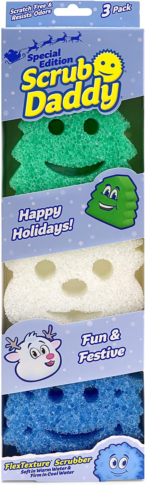 Scrub Daddy Sponge Set by ScrubDaddy