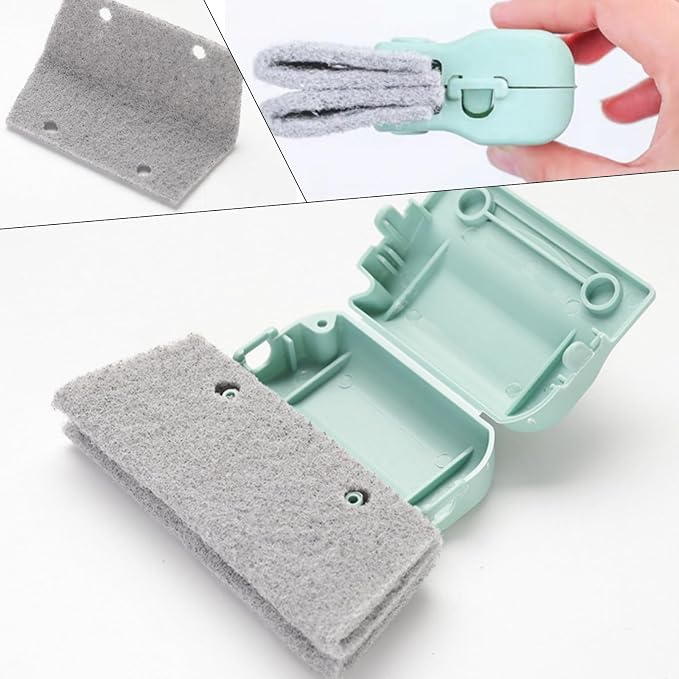 14Pcs Window Track Cleaning Tools, Deep Clean Groove Gap cleaning brush Kit - Image 4