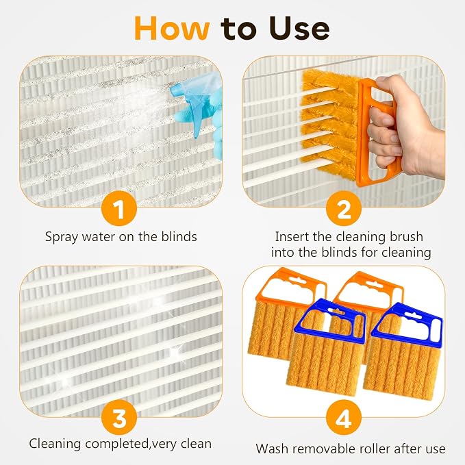 4 Pcs Blind Cleaner Duster Tool, Blind Dusters - Image 4