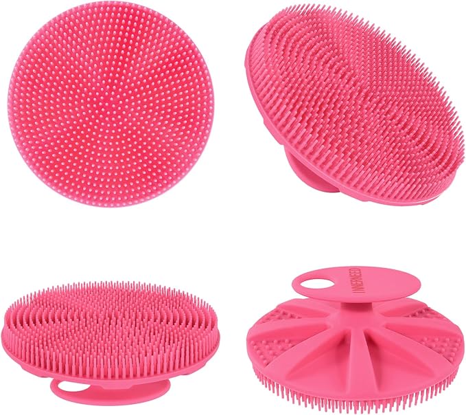 INNERNEED Food-Grade Soft Silicone Body Scrubber Shower Brush Handheld - Image 7