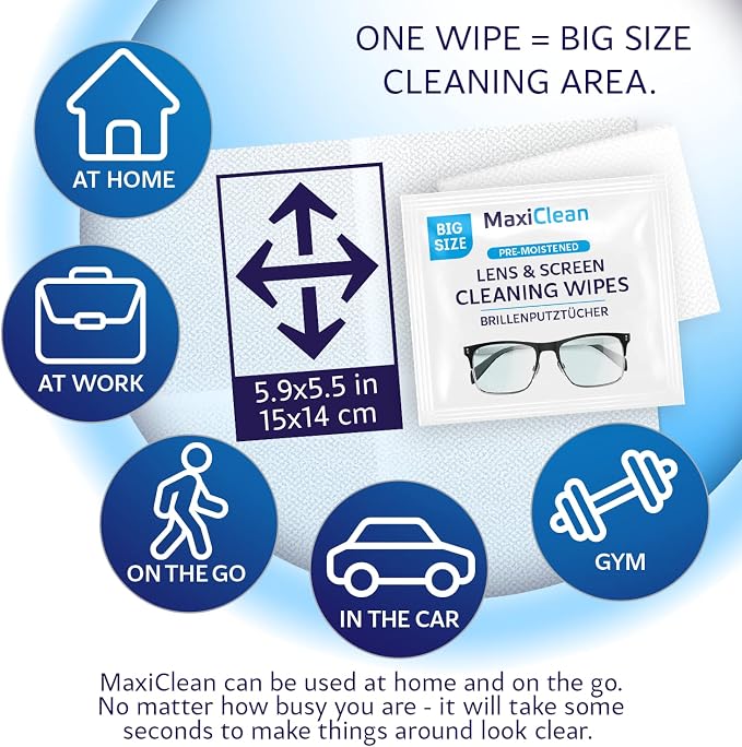 Glasses Wipes Lens Cleaner - Image 5