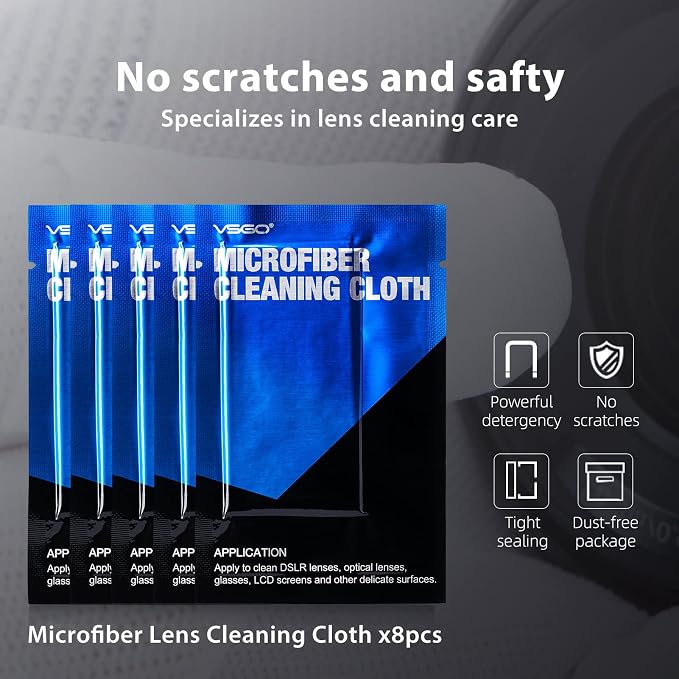 VSGO 11-in-1 Mirrorless Camera Cleaning Kit - Image 9