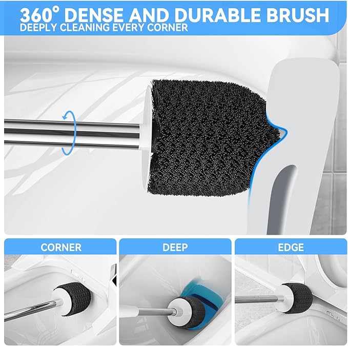 Toilet Brush, Toilet Brush and Holder - Image 3