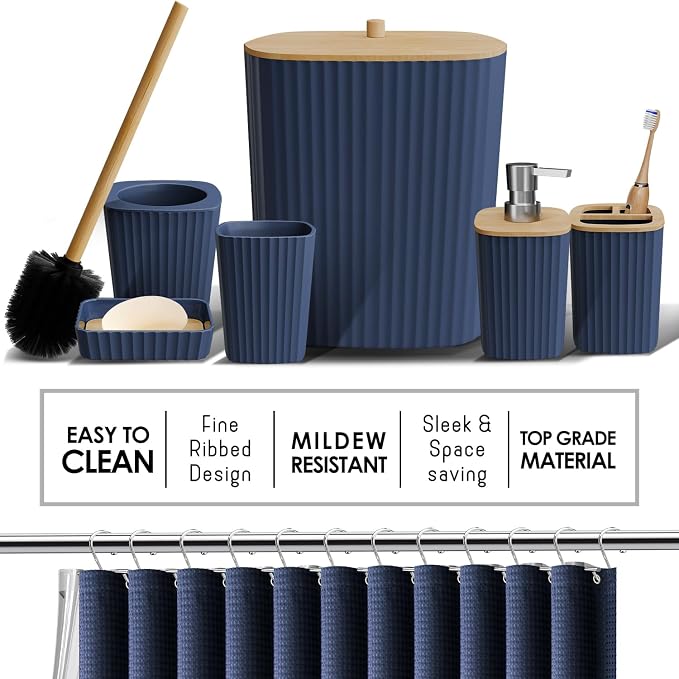 Clara Clark Bathroom Accessories Set - Image 4