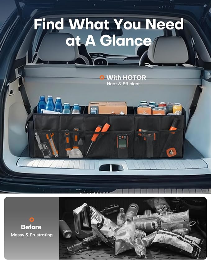 HOTOR Trunk Organizer for Car - Image 6