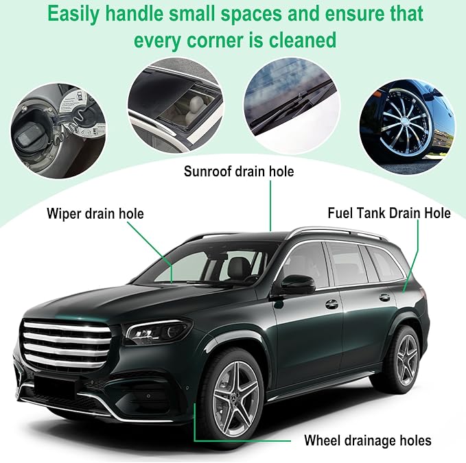 Auto Sunroof Drain Cleaning Tool, 78 Inch Flexible Tube Cleaning Brush - Image 6