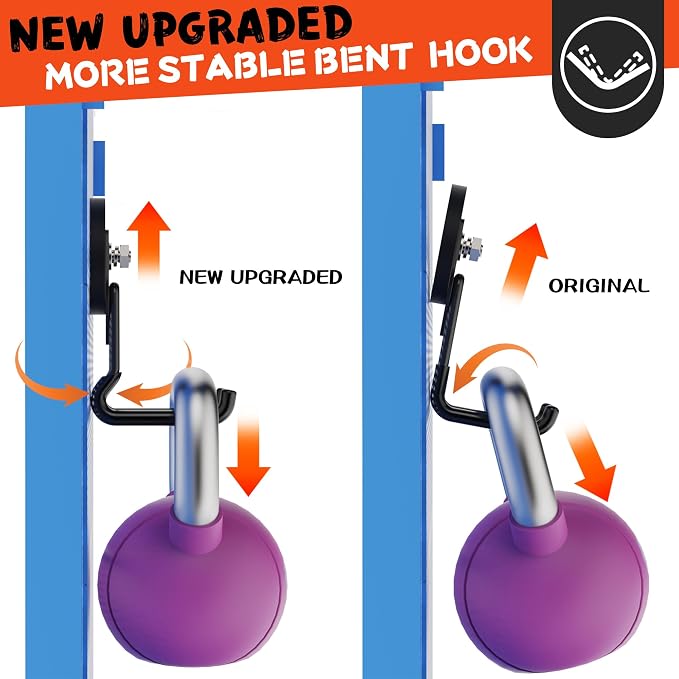ULIBERMAGNET Upgraded Large Magnetic Hooks, Strong Heavy Duty Magnet Hooks - Image 4
