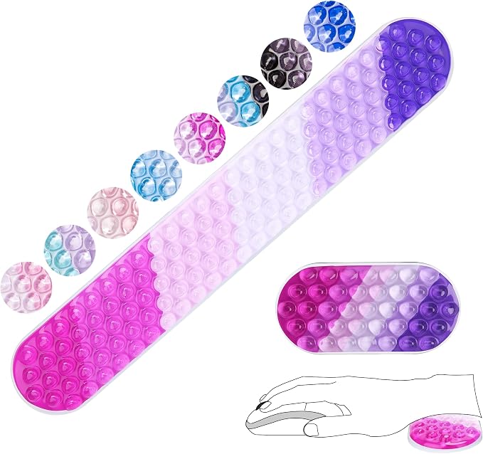 Gel Mouse & Keyboard Wrist Rest Set, Wrist Rest by ABRONDA