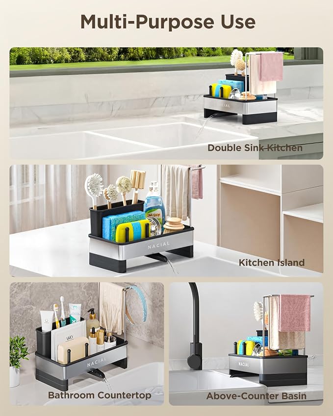 Nacial Kitchen Sink Caddy Organzier - Image 7