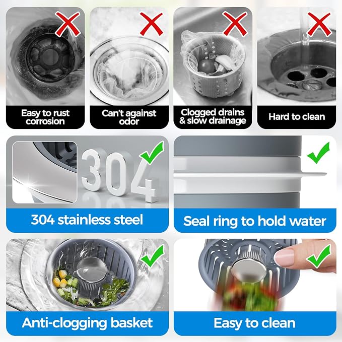 Kitchen Sink Drain Strainer - Image 6