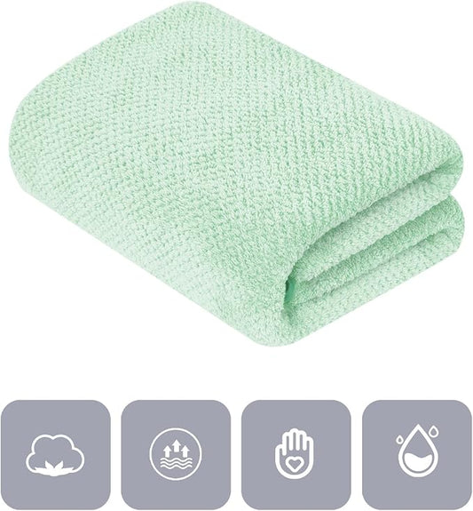 Extra Large Bath Towel Sheet Set 35x70 Inches Oversized Bath Towels Set - Image 2