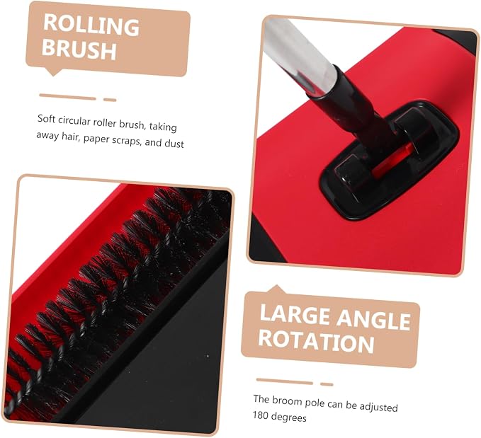 1Set Adjustable Height Manual Carpet Sweeper - Image 9