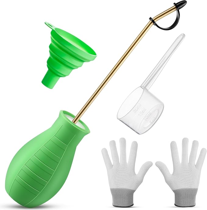 Diatomaceous Earth Powder Duster, 8OZ Garden Powder Applicator Dispenser by Acomfortablehomestartshere