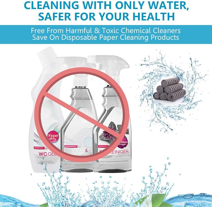 ZHIDIAN Stainless Steel Microfiber Cloth Double-Sided Cleaner Rag, Non-Scratch - Image 6