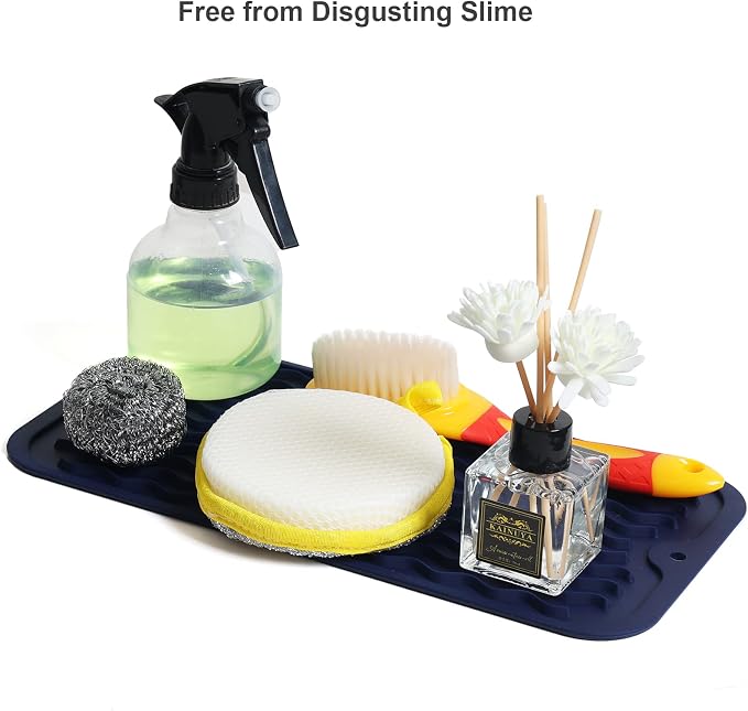 ZLR Silicone Sponge Holder & Sink Caddy Tray - Image 8