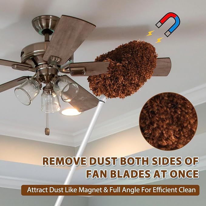Ceiling Fan Cleaner Duster High Ceiling Extended Fan Blade Cleaner from 13 to - Image 2