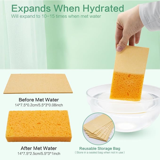 Large Cellulose Sponges, Kitchen Sponge - Image 3