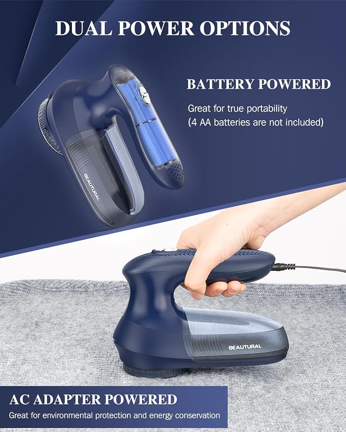 BEAUTURAL Sweater Fabric Shaver Home-Edition, Powerful & Efficient Lint Remover - Image 3