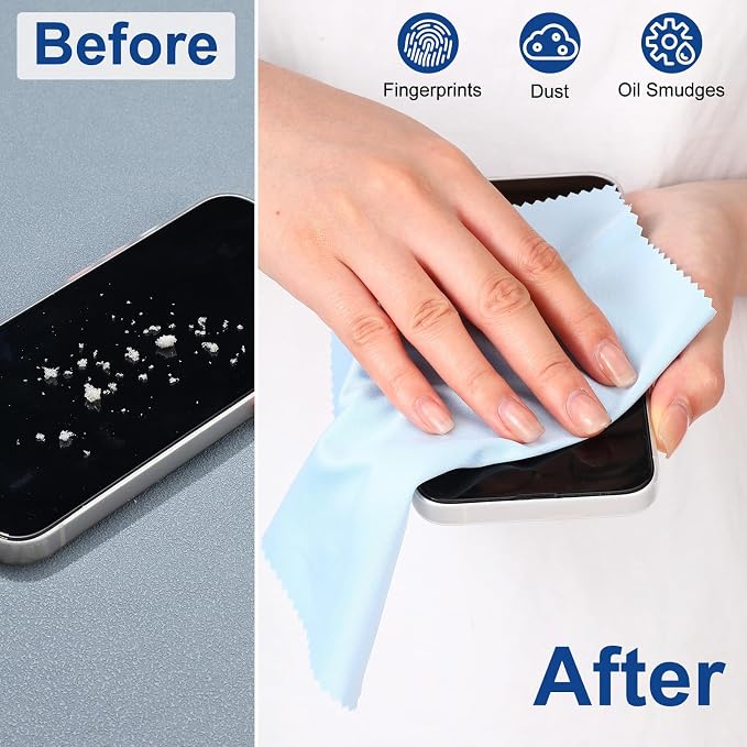 Frienda 50 Pcs Microfiber Cleaning Cloth - Image 4