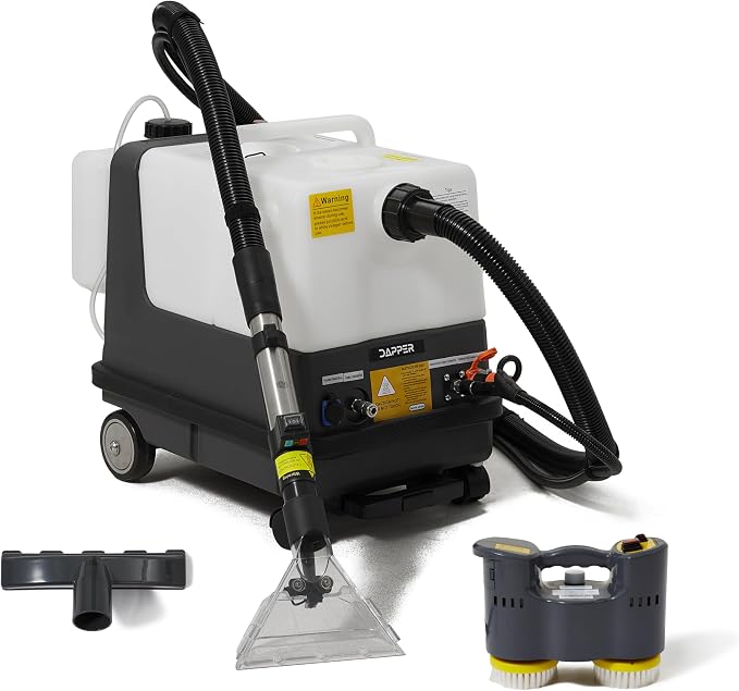 Dapper Commercial Carpet and Upholstery Extractor Cleaning Machine by DapperSupply