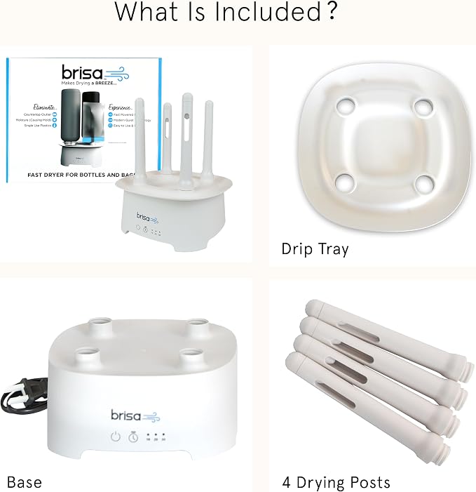 Brisa Rack: Powered Drying for reusables bottles, and containers - Image 9