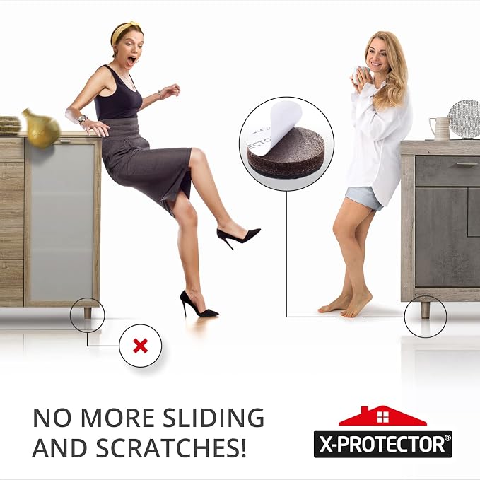 Non Slip Furniture Pads 16 pcs 1" X-Protector - Image 6