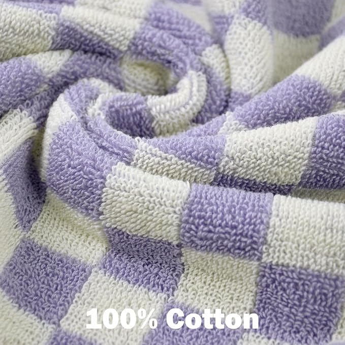 Jacquotha Cotton Washcloth 12 Pack, Soft Absorbent Washcloths Facecloth - Image 5