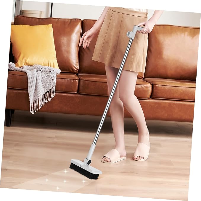 GLEAVI Broom and Dustpan Set 3 in 1 Long Handle Broom - Image 5