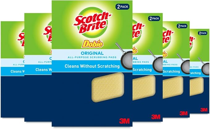 Scotch-Brite Dobie Pads, Dobie Sponge by Scotch-Brite