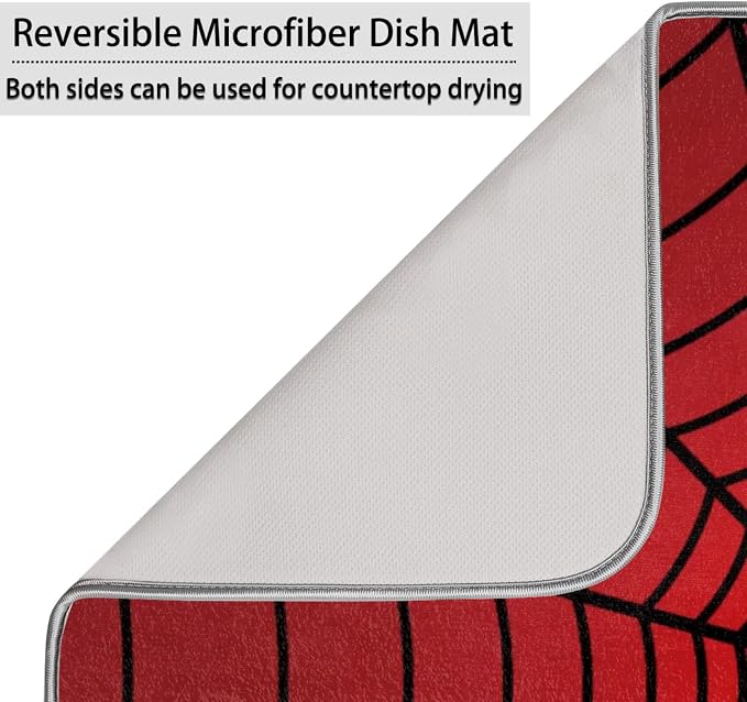 Dish Drying Mat for Kitchen Absorbent Drying Mat Reversible Dish Drying Pad - Image 5