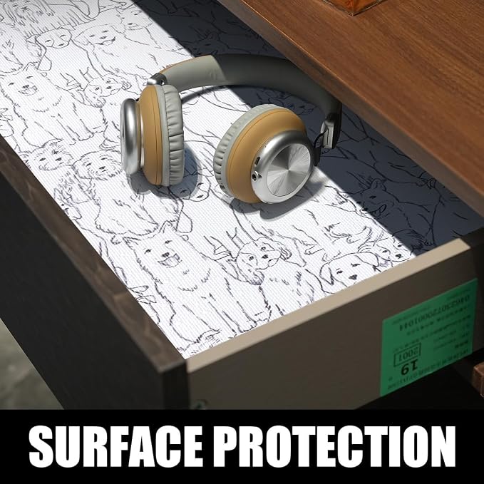 Animal Shelf and Drawer Liner for Cabinets, 12IN x 20FT Non-Adhesive and Strong - Image 5