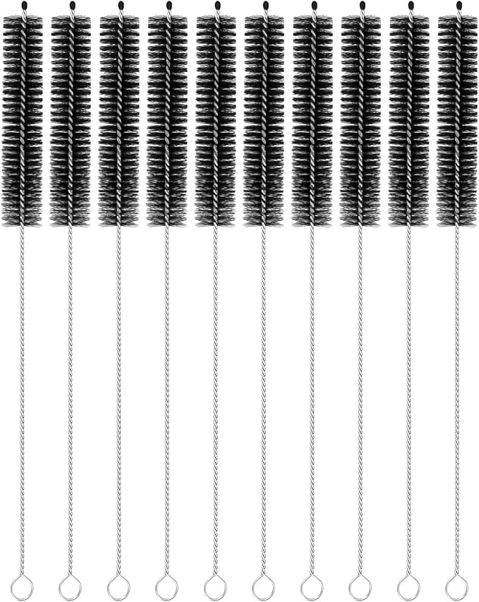 uxcell 10Pcs Drinking Straw Cleaning Brushes, Sippy Cup, Bottle and Tube by uxcell